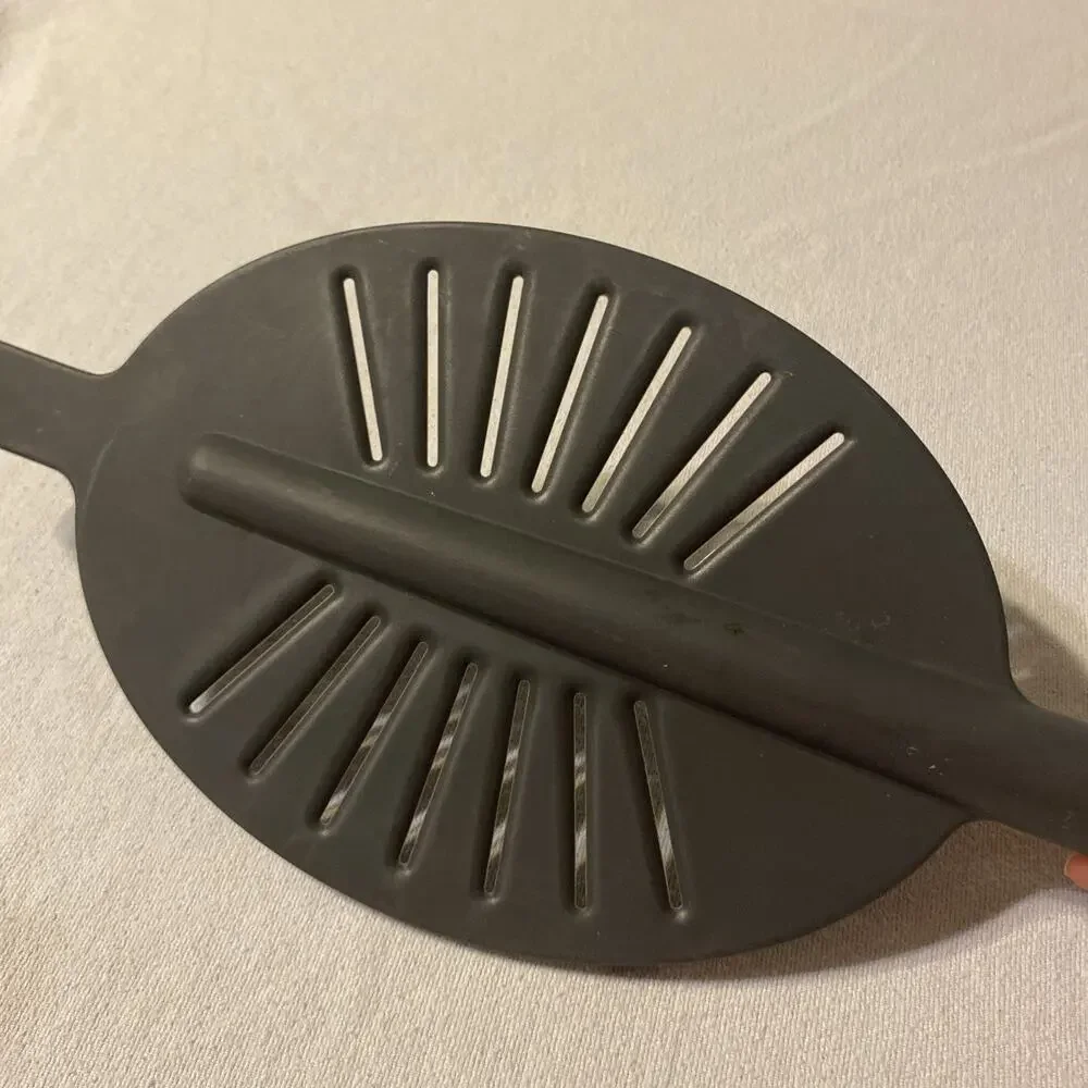 The Pampered Chef Food Strainer #2406 Gray Nylon Flat Pan Pot Drainer 16
